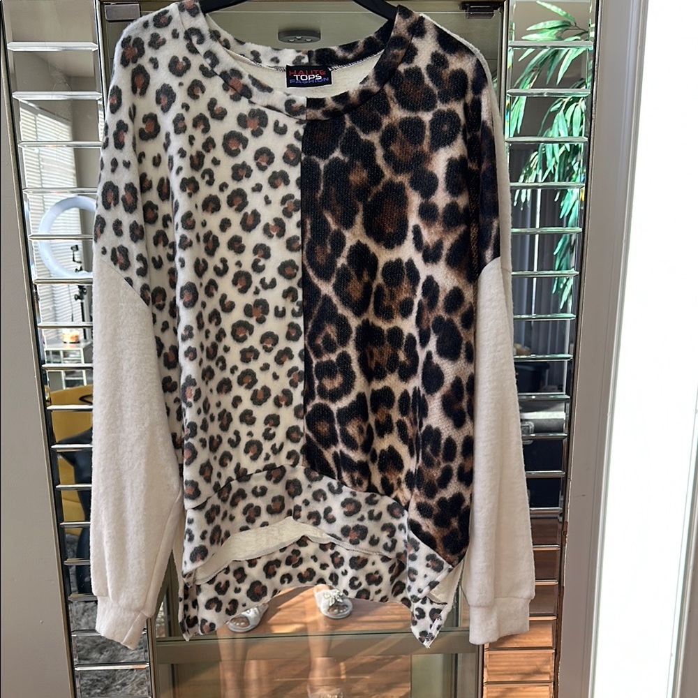 Torrid Leopard Print Sweater